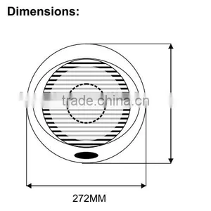 10 Inch Marine/boat/bathroom/jacuzzi Wireless Waterproof Speakers thumbnail-3