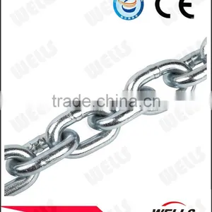 8mm Electro Galvanized Steel Weld Long Link Chain thumbnail-2
