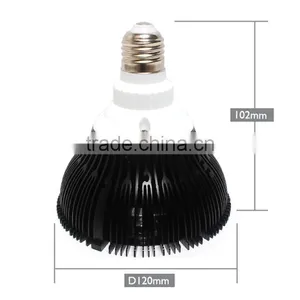 Red/blue 27W IP68 Waterproof High Output Led Indoor Plant Grow Light E27 Base thumbnail-2