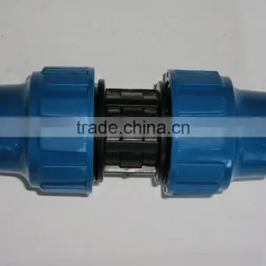 Agriculture Irrigation PE Pipe PP Compression Fitting Coupling thumbnail-1