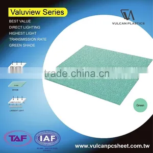 Plastic Polycarbonate Solid / Corrugated Sheets (Valuview Green Series) thumbnail-6