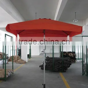 Square Outdoor Steel Big Sun Umbrella thumbnail-1