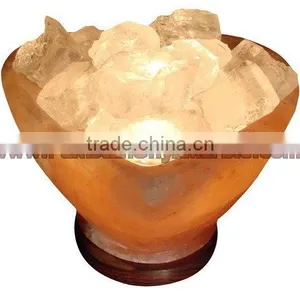 UNIQUE CRAFTED BOWLS SALT LAMPS thumbnail-1