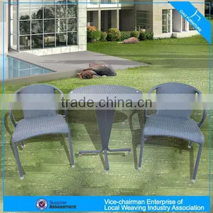 Wholesale Factory Wicker Outdoor Furniture Leisure Rattan Table and Chair thumbnail-1