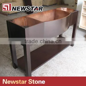 Hand Made Metal Vanity Base thumbnail-5
