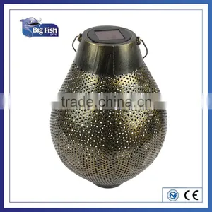 Solar Powered Garden Lantern Shaped LED Lights thumbnail-1