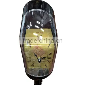 Cretive Melting Wine Bottle Artistic Wall Clock, Table Screwy Bell For Decoration thumbnail-4