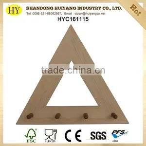 FSC Wholesale Custom Wooden Wall Coat Hook thumbnail-1