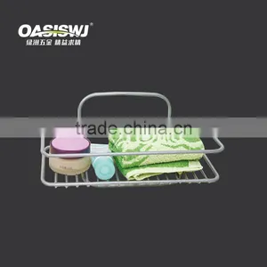 Shower Mesh Hanging Shower Caddy With Powder Finish thumbnail-1