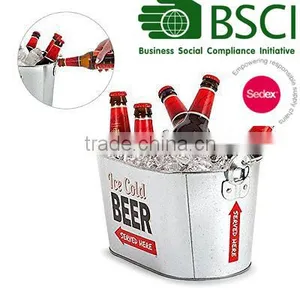 With Bottle Opener Metal Ice Bucket thumbnail-1