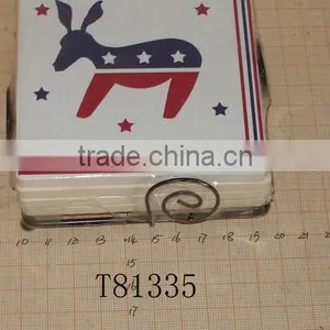 Square Shape Ceramic Coaster thumbnail-1