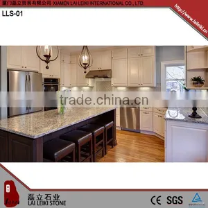 Rectangular Shape Topazic Imperial Santa Cecilia Purple Polished Granite Dining Countertop thumbnail-4
