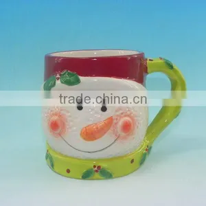 NEWEST SANTA COFFEE MUG CERAMIC thumbnail-1