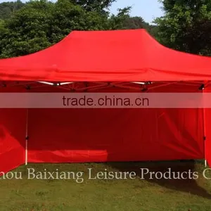 10x20ft PVC Water-proof Steel Stretch Tent Fabric Folding Gazebo Canopy Dome Tent thumbnail-1