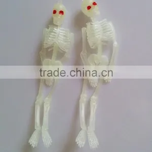 8" Glow-in-the-Dark Halloween Skeletons thumbnail-2