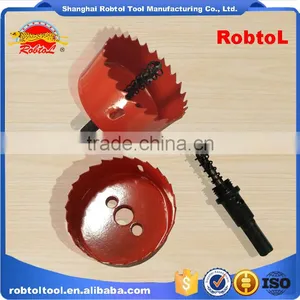 65mm HSS Hole Saw Cutter Drill Core Bits Kit Set Carbide Tipped HSS Bi-Metal thumbnail-3