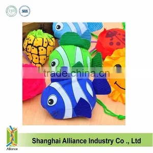 Customized Printing High Quality Nylon 190T Cartoon Folding Shopping Bag thumbnail-1