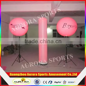 Customized Logo Inflatable Tripod Stand Lighting Balloon for Party thumbnail-5