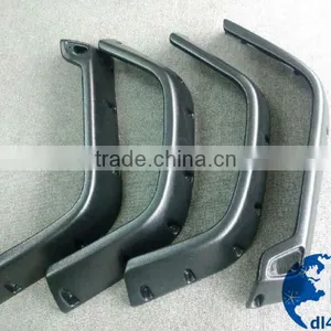 4X4 Auto Body Parts for Jeep Wrangler Fender Flare Flat Style Fender Flares for Jeep Wrangler tj thumbnail-1