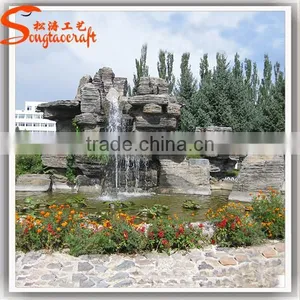 2015 China Factory Direct Make Artificial Water Fountains Artificial Landscaping Garden Stone thumbnail-5