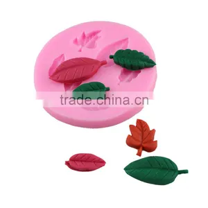 Silica Gel Arts Tool Tool DIY Baking Cake Decorating Tools - Shaped Leaves 1688 Agent thumbnail-1