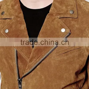 Suede Motorbike Jacket thumbnail-3
