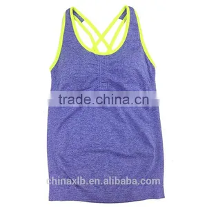 OEM Brands Women Tight Clothes Lady Yoga Vest Female thumbnail-6