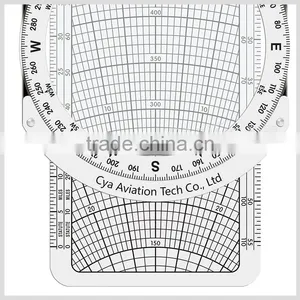 CYA Brand Metal Flight Computer Aviation Plotter E6B for Pilot Training #E6B-M thumbnail-5