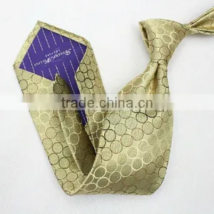 HD-7T75 Fashionable Handmade Woven Pattern Silk Seven Fold Neck Tie OEM Available thumbnail-1