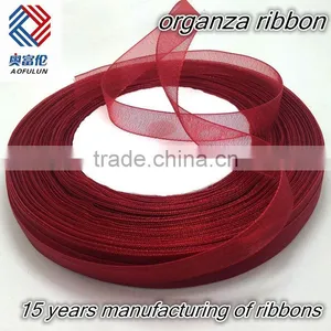 China Wholesaler of Organza Ribbon in High Quality and Cheap Price thumbnail-6