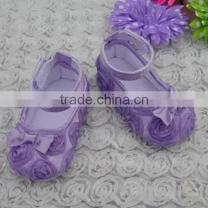 Wholesale Baby Rosette Shoes Cute Newborn Baby Shoes in Bulk Baby First Walker Shoes thumbnail-3