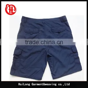 6 Pocket TC Canvas Mens Wholesale Plain Cargo Shorts Bermuda Shorts thumbnail-1