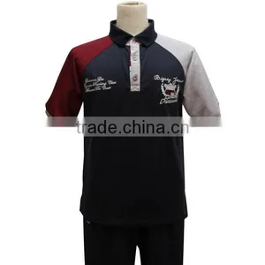 Promotion Hot Selling Wholesale Men Polo Shirts Sets Customized Logo thumbnail-1