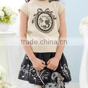 100% Cotton Sweater Knitting Pattern Girls Sweaters thumbnail-1