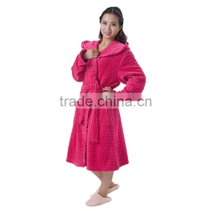 Trendy Design Women Brands Casual Bathrobe Dress thumbnail-1
