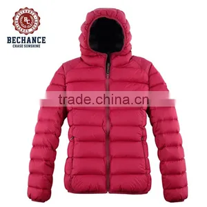 Products Feature Breathable Keeping Warm China OEM Wholesale Ultralight Hoodie Women Down Jacket for Winter thumbnail-1