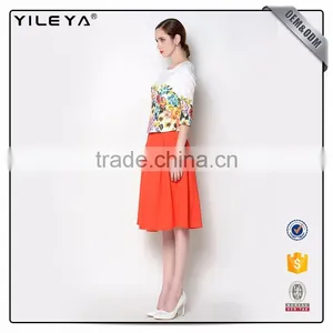 ODM & OEM Services Lovely Knee Length Cheap Pleated Skirts thumbnail-3