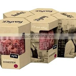 Kraft Paper Fresh Meat Packaging Box thumbnail-1
