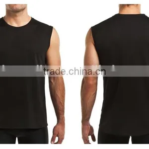 Custom Plain Dri-fit Sleeveless t Shirt for Trainning T13351 thumbnail-3
