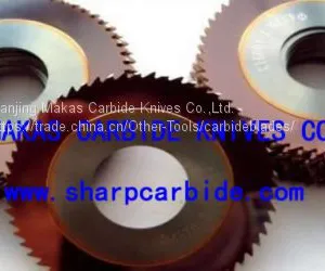 Metal Saws With Staggered Teeth, Tungsten Carbide Saw Blade, Solid Carbide Saw Blade, Solid Carbide Circular Saw Blade thumbnail-1
