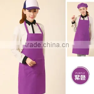 Colorful Fashion Custom Cheap Price Kitchen Linen Apron With Embroidery Logo thumbnail-2