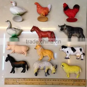 Farm Animal Figure Toy/PVC Farm Animal Models Cartoon Mini Plastic Toys thumbnail-1