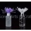 Cylindrical Cube Frosted Glass Reed Diffuser With Colored Sola Flower 100ml TS-GRD03 thumbnail-1