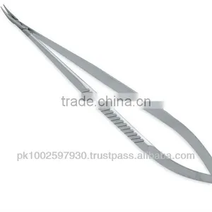 Castroviejo Micro Needle Holder, German Stainless Steel Needle Holder, High Quality Vascular Surgical Instruments thumbnail-1
