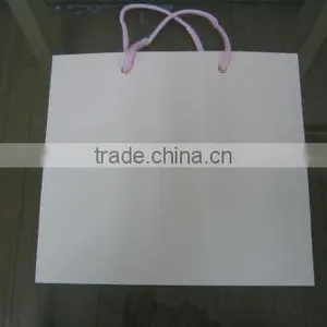 Pastel Color Shopping Paper Bag Small Size STOCKLOT LOW PRICE --- Pink --- Wholesale thumbnail-1
