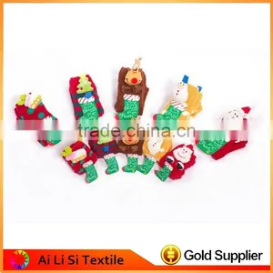 Wholesale Christmas Slipper Socks, Slipper Socks With Rubber Sole,Kids Christmas Socks thumbnail-1