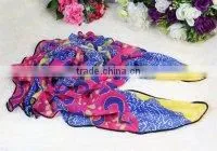 PRINTED POLYESTER SCARF thumbnail-1