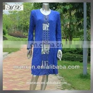 Islamic Women Clothing Abaya Kaftan 2015 With Sequins and Hot Drilling thumbnail-1