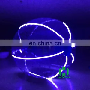 Hit LED Inflatable Zorb Ball Inflatable Grass Ball Hamster Ball for Sale thumbnail-3