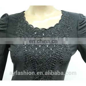 New Ladies New Design Fashion Top Shirt Long Sleeve Polyester T-Shirt thumbnail-4